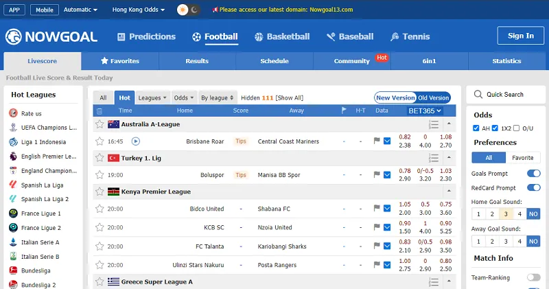 Tính năng nổi bật nhất của Live Nowgoal Tính năng nổi bật nhất của Live Nowgoal